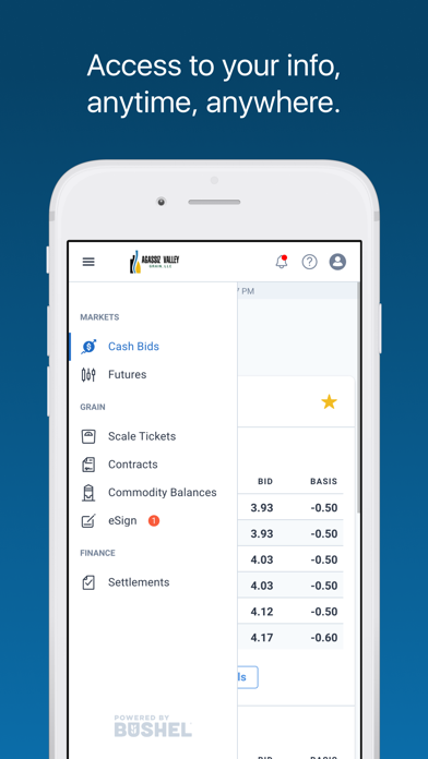 Agassiz Valley Grain, LLC Screenshot