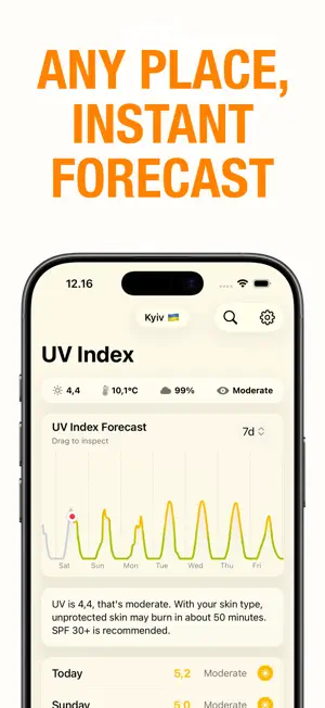 UV Index • Live Forecast Today screenshot 3