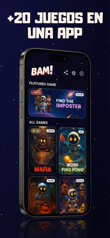 BAM! Juegos de Fiesta y Grupo screenshot 3