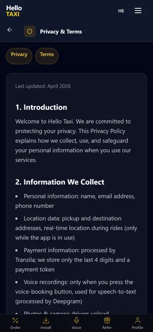 Hello Taxi Il screenshot 4