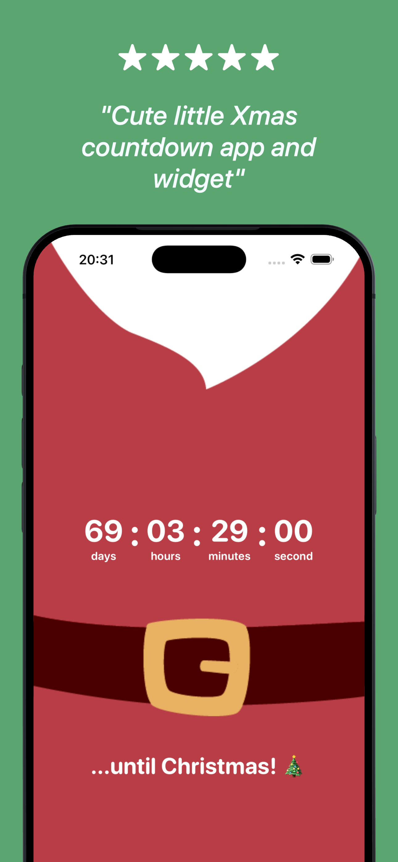 Christmas Countdown for 2026