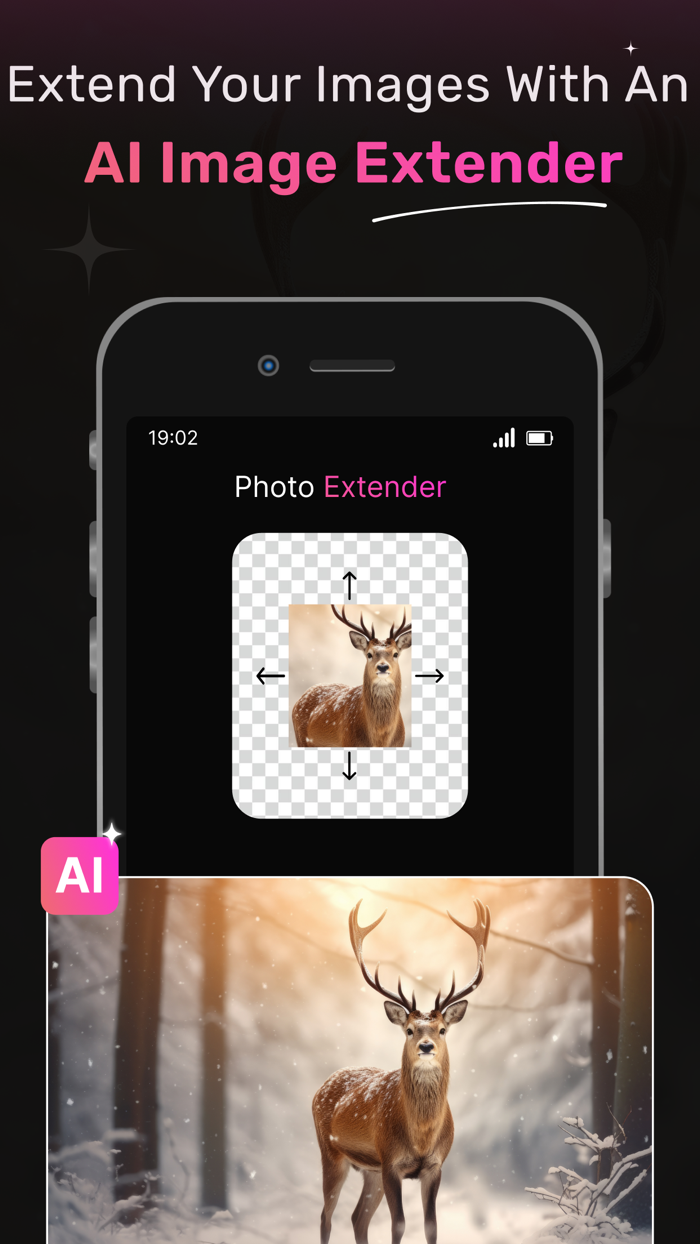 AI Image Extender Resize Story