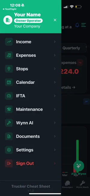 Trucker Cheat Sheet (5346f4) screenshot 4