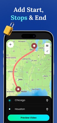 Travel Route Journey Video Map screenshot 4