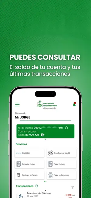 BANGE MOBILE GE screenshot 2