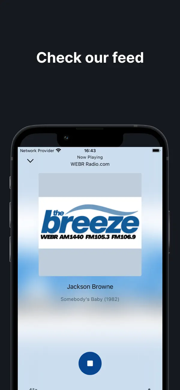 Screenshot #1 pour WEBR - The Breeze
