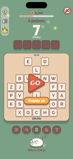 BlitzCat: Word Genius Clash - Screenshot 1