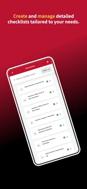 Luvelo Checklists screenshot 2