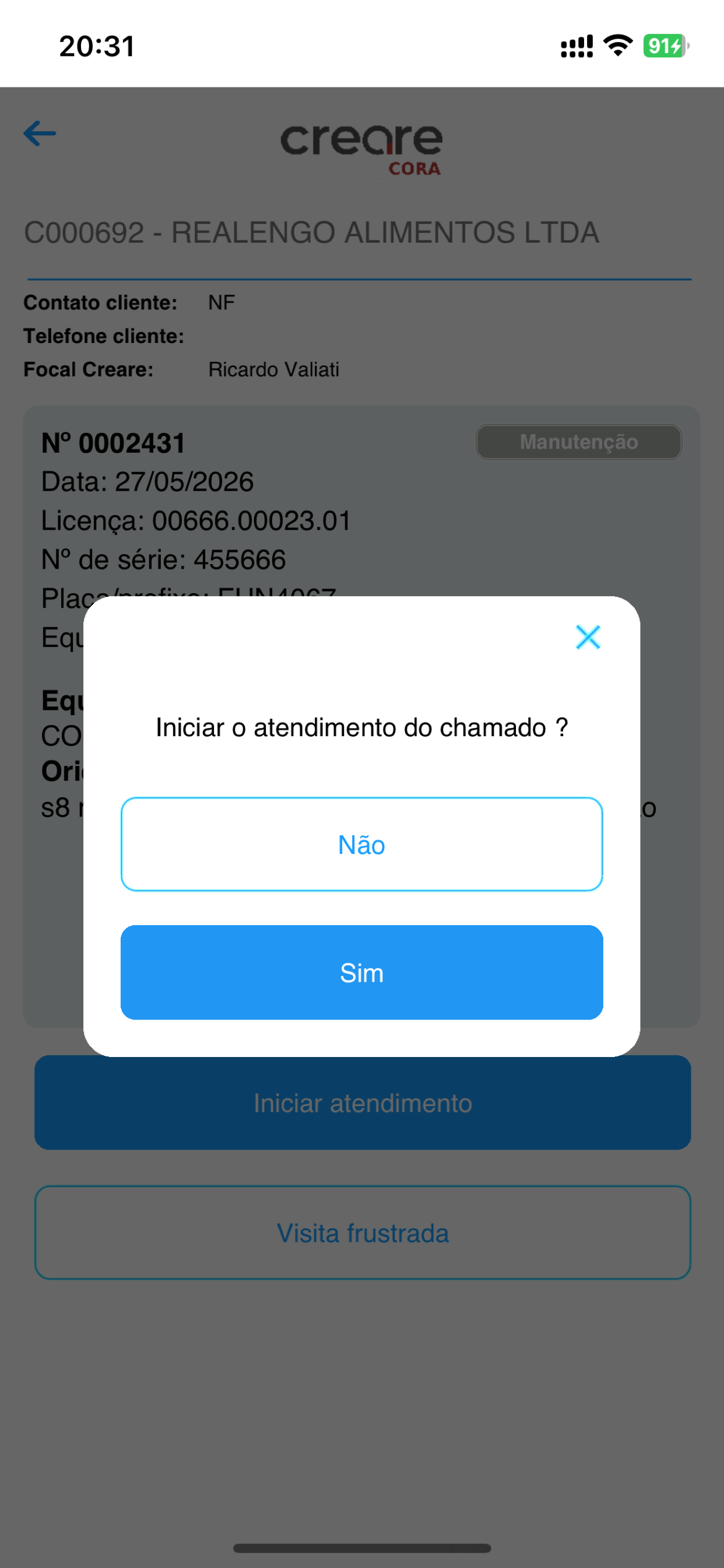 Creare Service screenshot 5