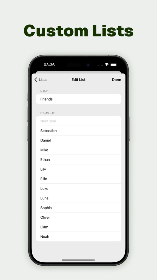 #4. Random - Things Generator (iOS) 作者: Bruno Pistarino