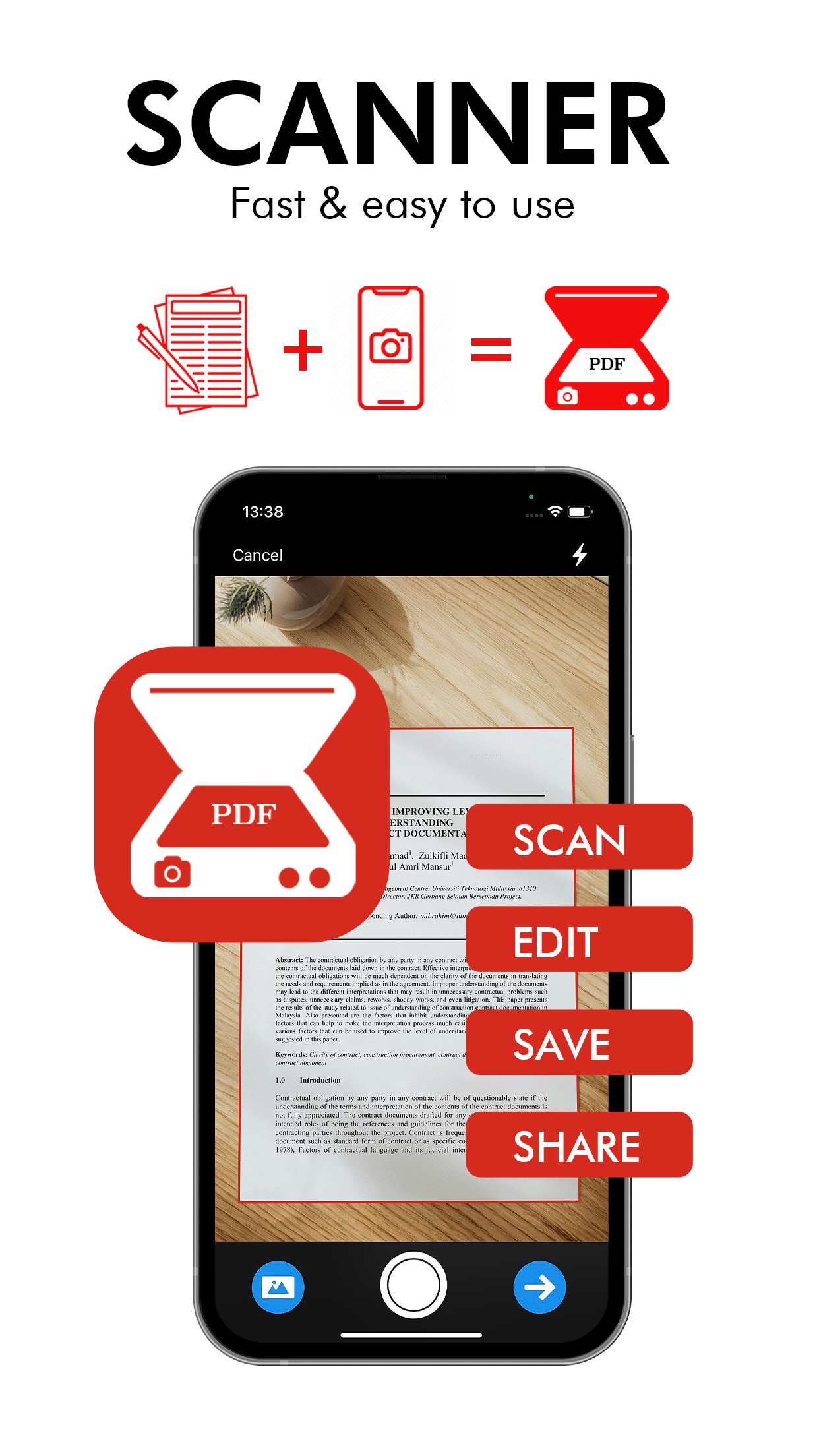 PDF Scanner App・Scan Document