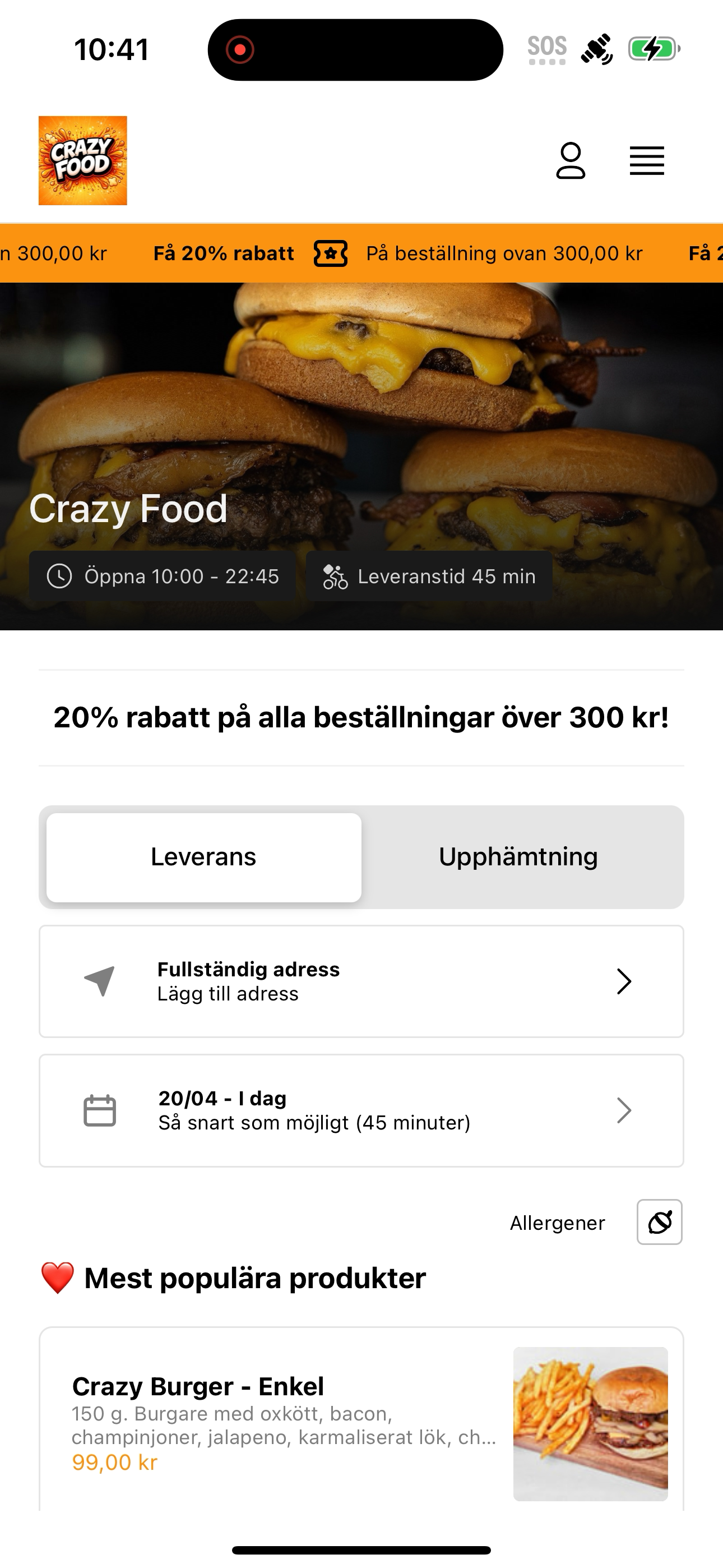 Crazy Food screenshot 3