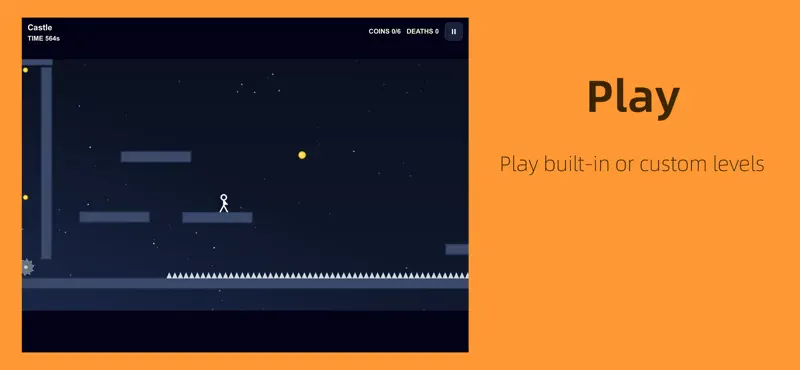 Stickman Parkour & Build screenshot 2 of 3
