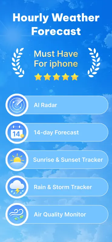Weather Wizard : 14D Forecast screenshot 1 of 6