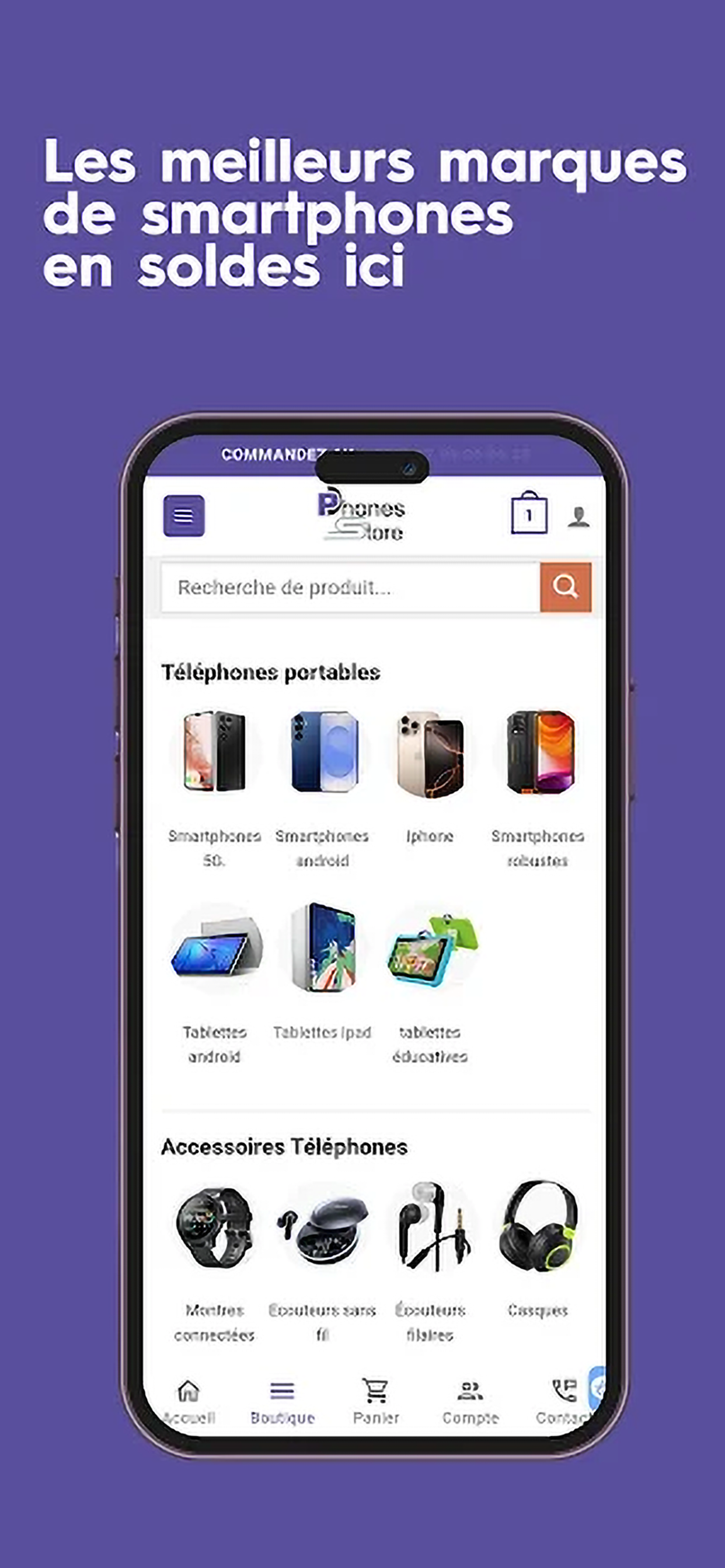 Phones Store CI screenshot 4