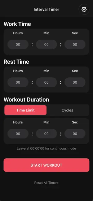WeROCK Official Interval Timer screenshot 1