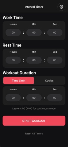 WeROCK Official Interval Timer screenshot