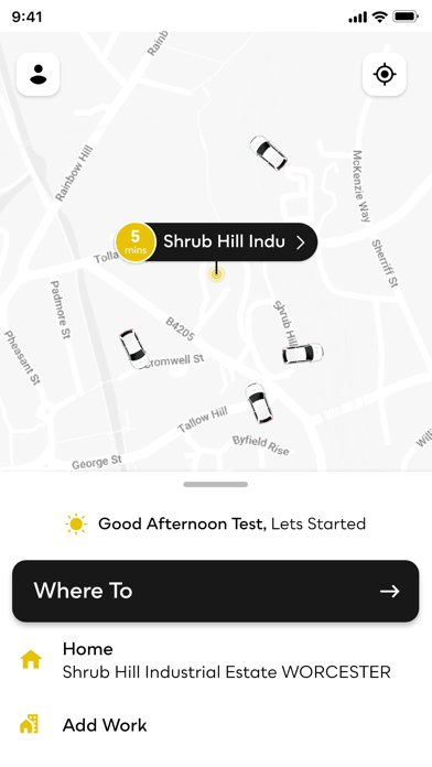 Worcester Taxis Screenshot