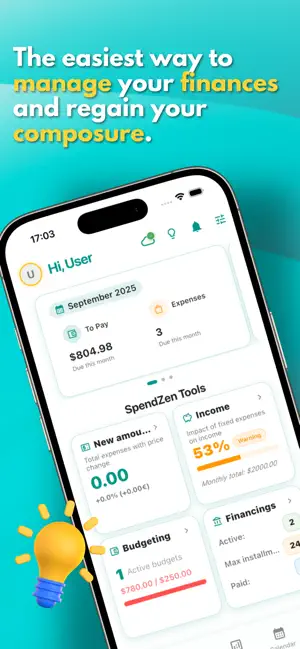 SpendZen: Budget & Expense screenshot 1