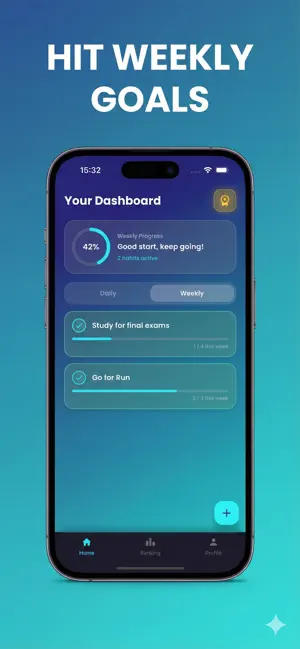 Streakly - Habits & Rankings screenshot 4