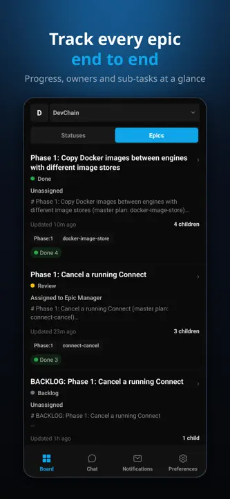 DevChain screenshot 2