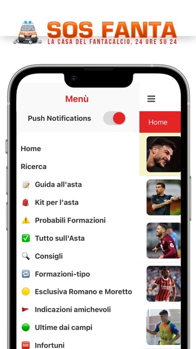 SOS Fanta -  Fantacalcio Screenshot