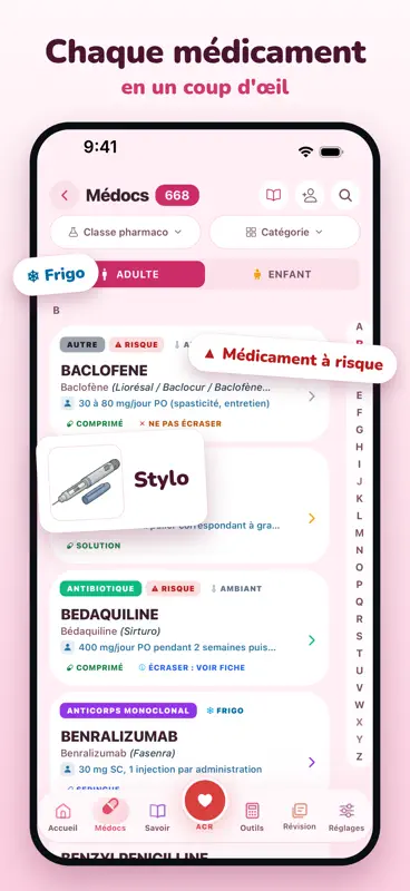 INRO Infirmier, calcul de dose screenshot 4 of 10