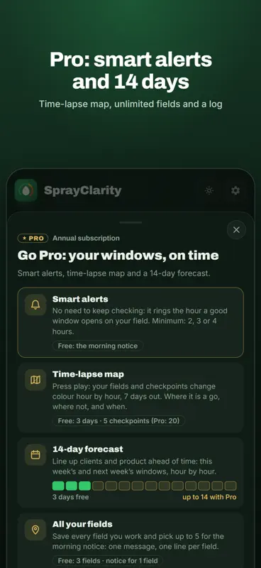 SprayClarity: Spray Weather screenshot 9 of 9