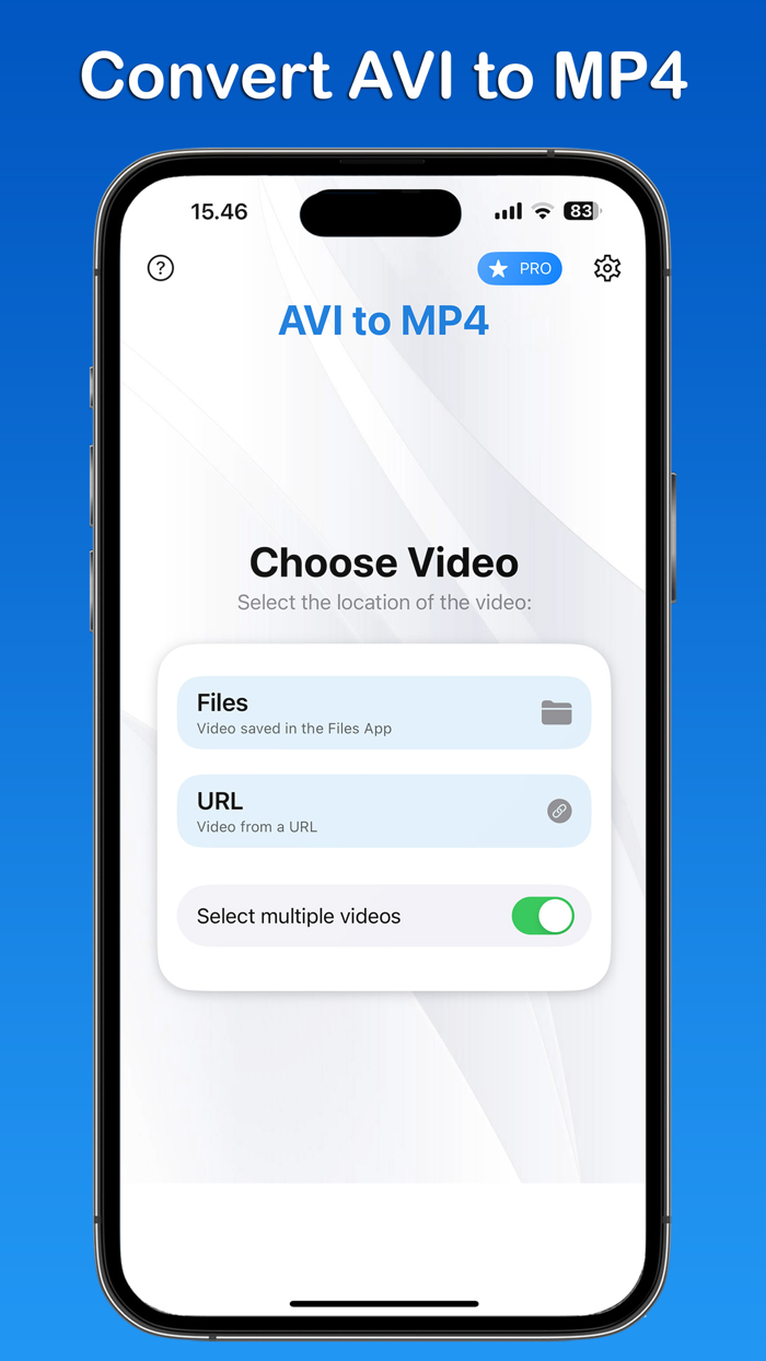 AVI to MP4 Converter