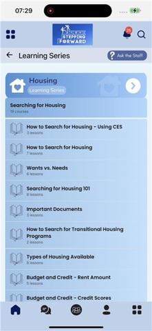 Stepping Forward LA iPhone screenshot