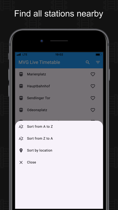 MVG Live Timetable Screenshot 3 - AppWisp.com MVG Live Timetable Screenshot 3 - AppWisp.com