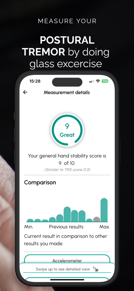 Steady Hands - tremor meter screenshot 3