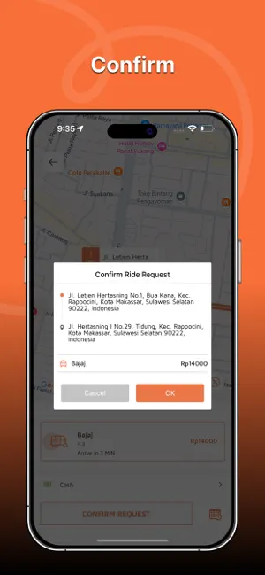 Maxride: Bajaj & Ojek Online iPhone screenshot 3