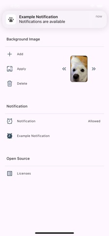 MyDog's Life Schedule Reminder iPhone screenshot