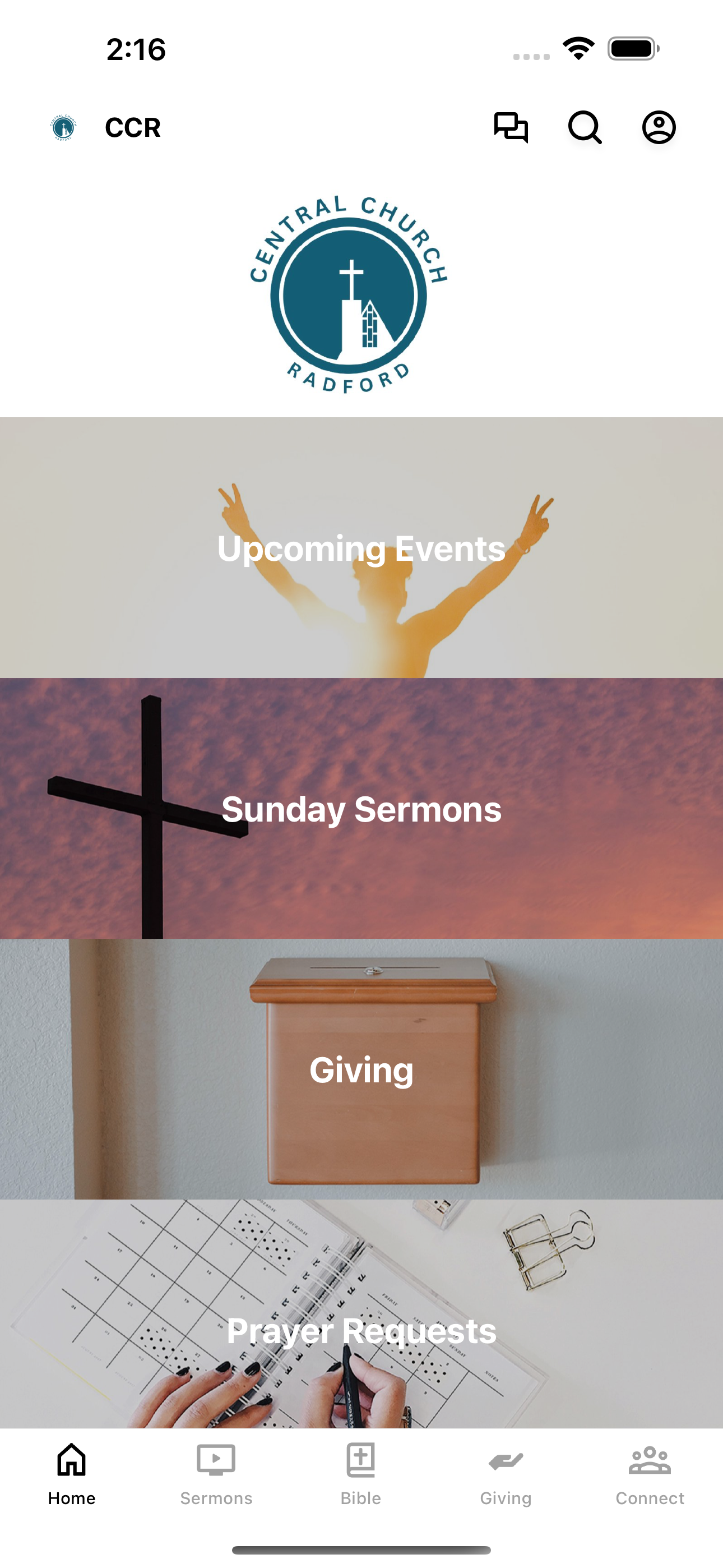 Central Church Radford