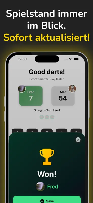 Dart Zähler - Dartly screenshot 4 of 7