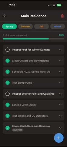 RepairRadar: Home Repair Log screenshot