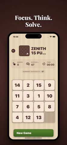 Zenith Puzzle: Sliding Tiles Screenshot 2 of 5