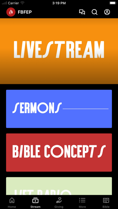 Faith Bible Fellowship Screenshot