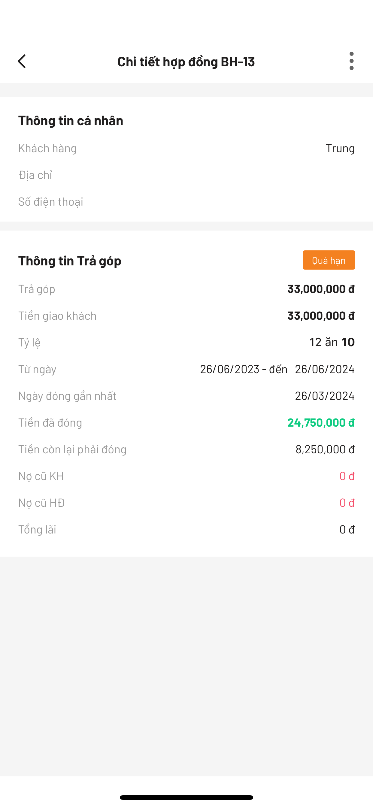 XGold - Phần Mềm QL Cầm Đồ