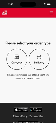 Monster Pizza Ordering App Screenshot 2 of 6