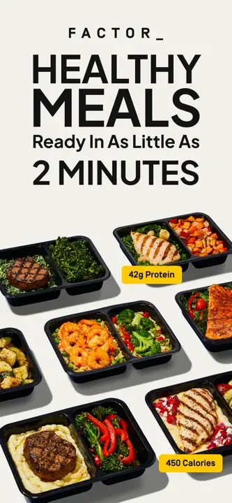 Factor_ Prepared Meal Delivery : capture d’écran 1 sur 8