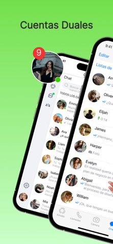 MsgBack: Cuenta dual y backup iPhone screenshot 1