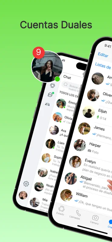 MsgBack: Cuenta dual y backup screenshot 1 of 8