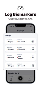 SugarHigh-Glycemic Index, Keto screenshot