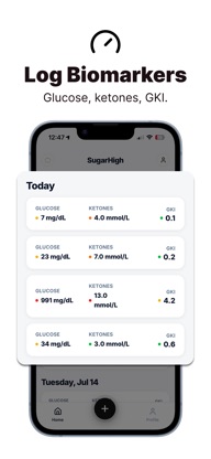 SugarHigh-Glycemic Index, Keto screenshot 5