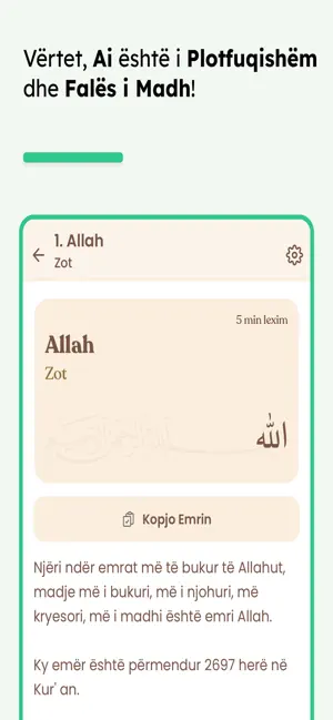 Emrat e bukur të Allahut screenshot 2