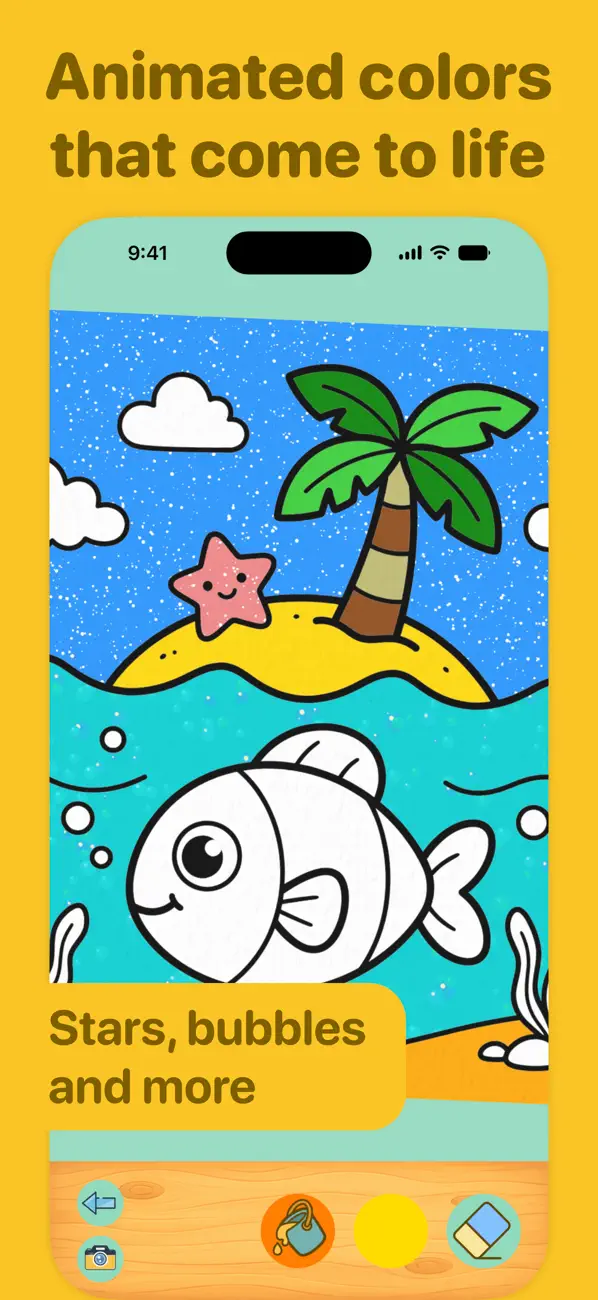 Screenshot #3 pour Carrot: AI Coloring for Kids