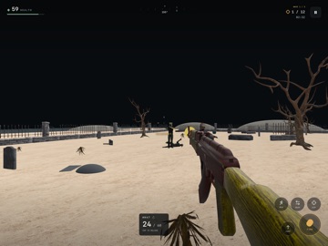 Zombie OPS: Survival Shooter iPad screenshot
