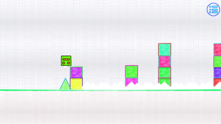 Geometry Dash Paper Note